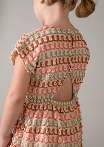 Mayoral - Vestido estampado punto niña 3930 [2]