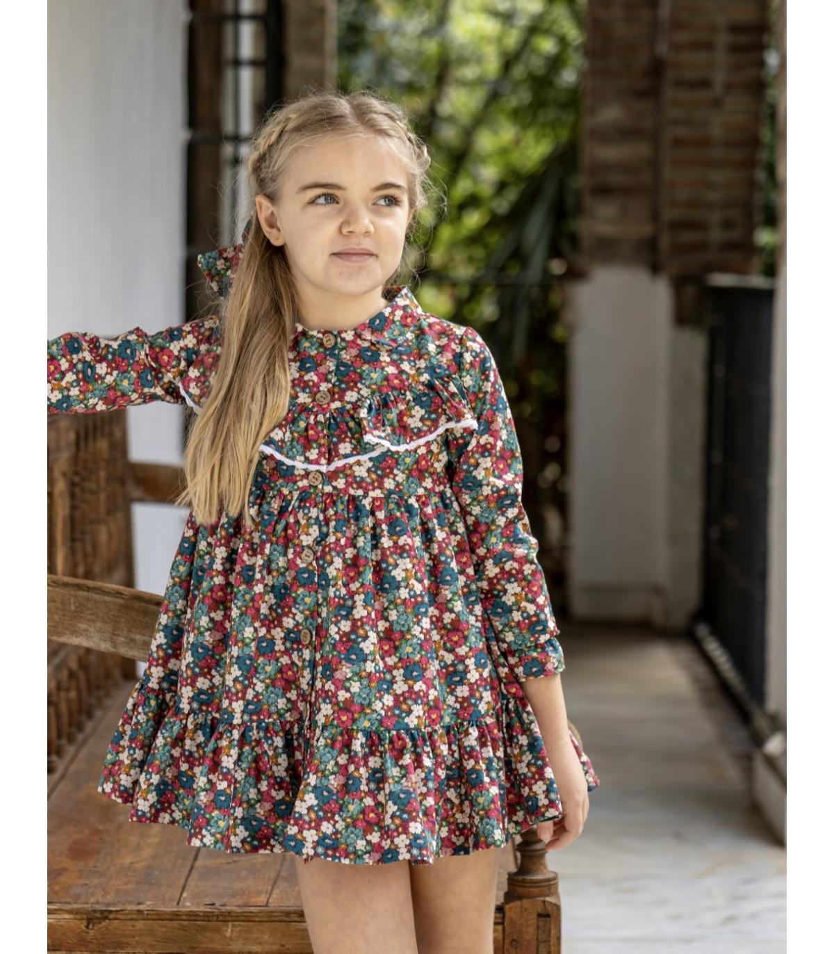 Boètie - Vestido estampado niña colección Larsy
