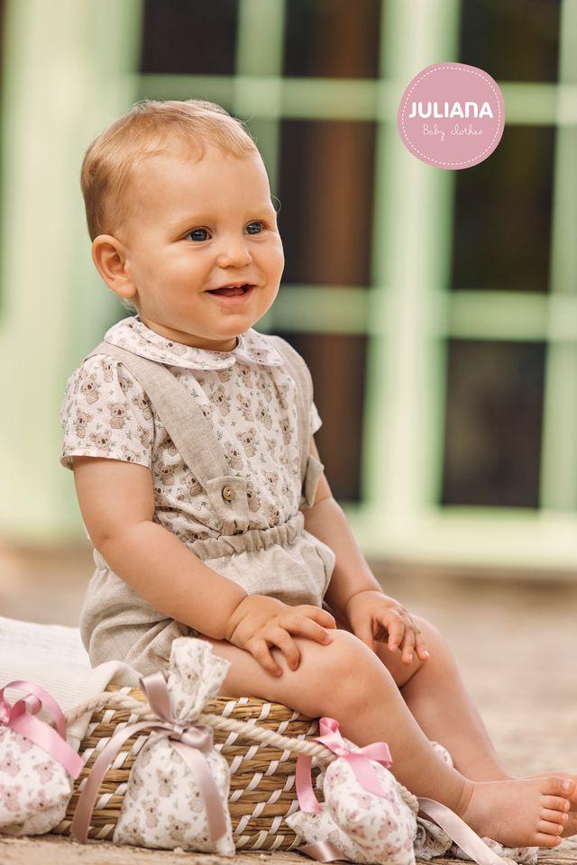 Juliana- Conjunto de peto lino Koalas-26116