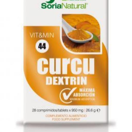 Vit&Min. 44 Curcu Dextrin - 28 compr. Soria Natural