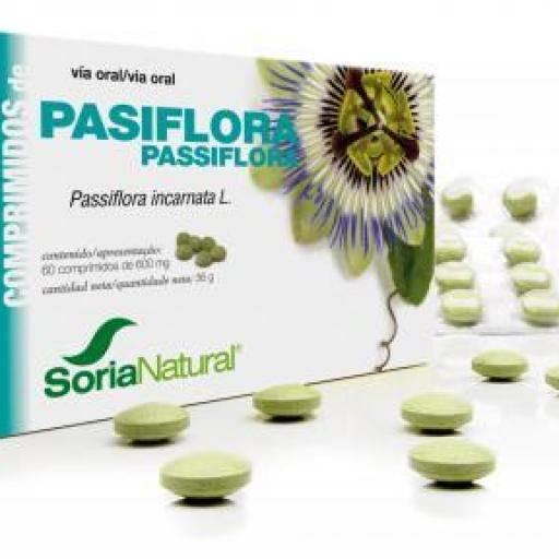 Pasiflora - 60 compr. de 600 mg- Soria Natural