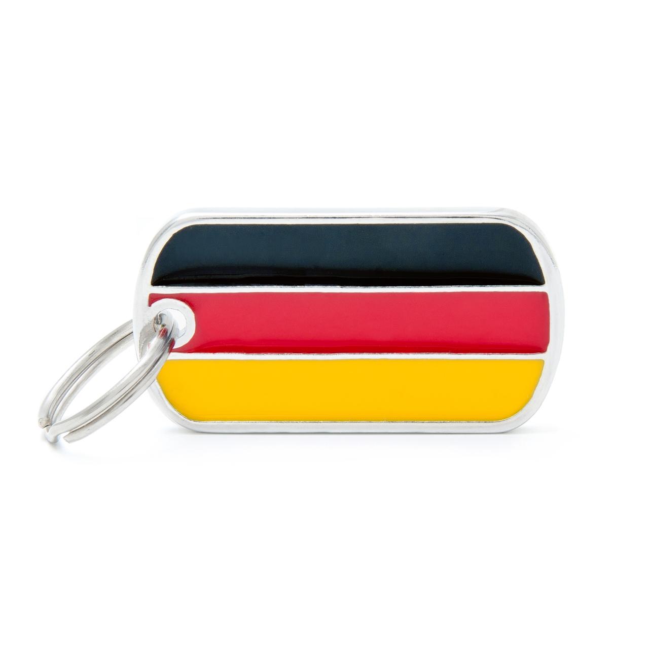 Placa Bandera de Alemania