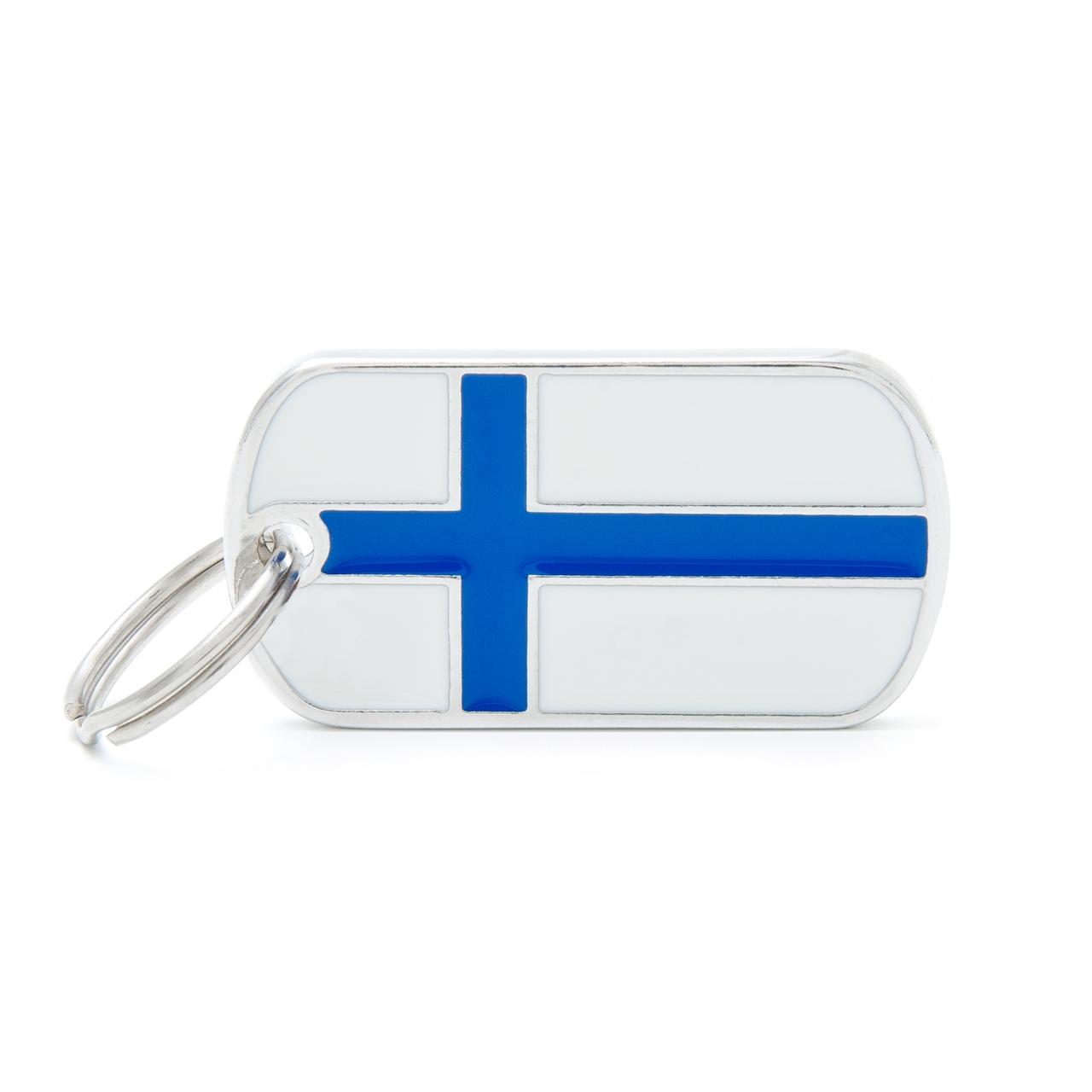 Placa Bandera de Finlandia