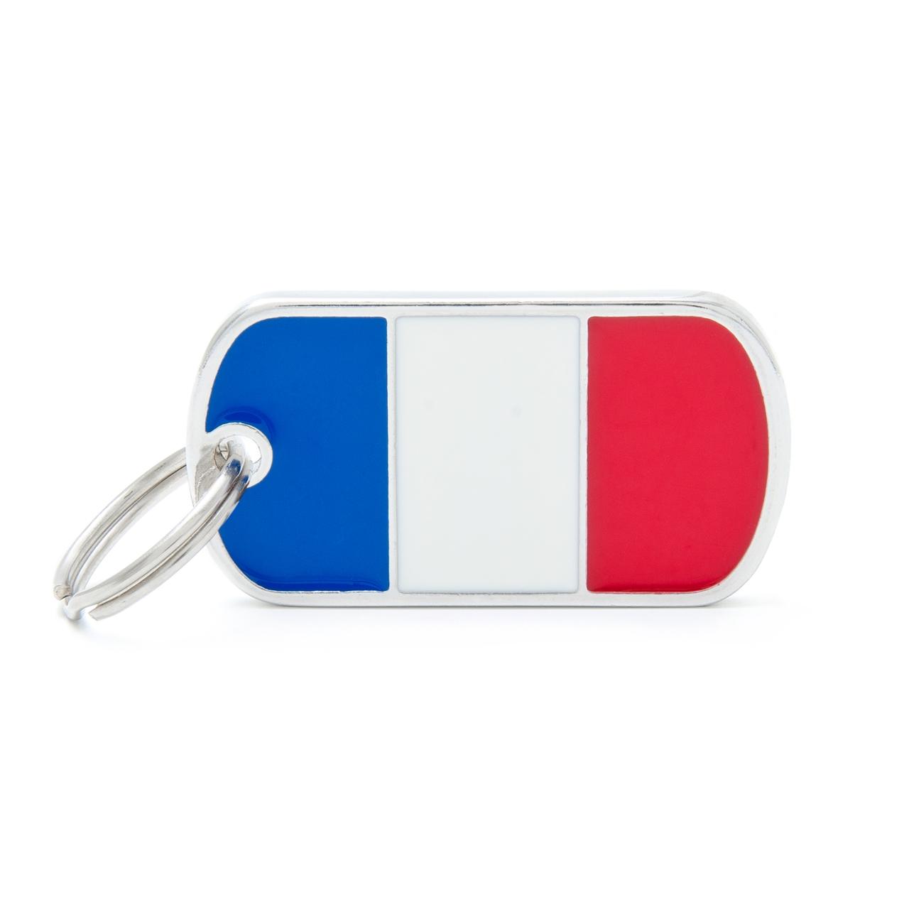 Placa Bandera de Francia