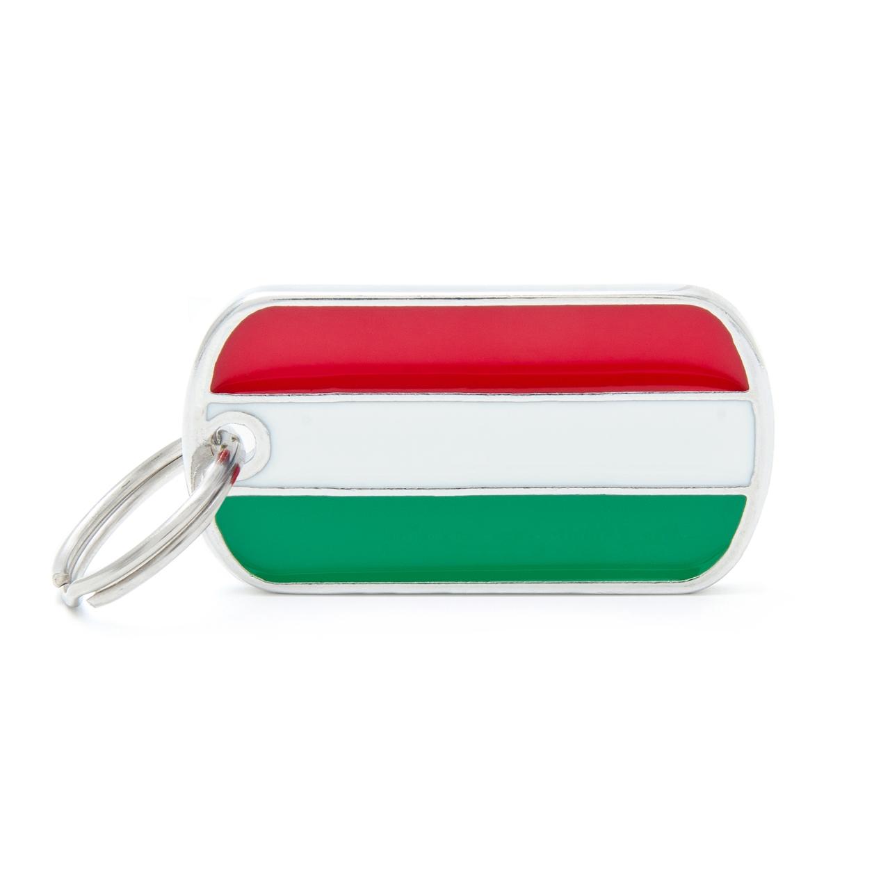 Placa Bandera de Hungría