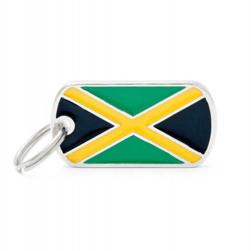 Placa Bandera de Jamaica