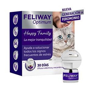 Feliway Optimum Difusor + Recambio 48ml 1 Mes