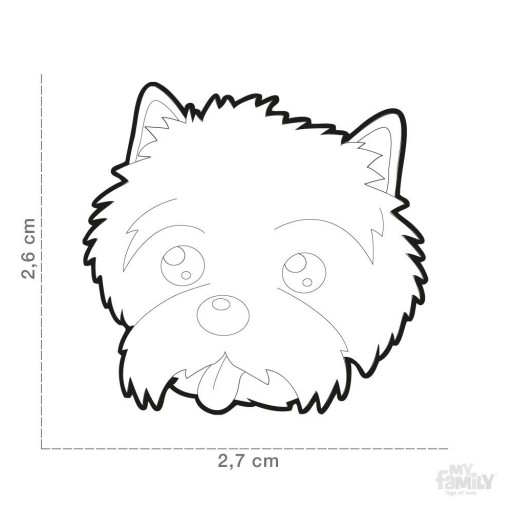 Placa Cairn Terrier [1]