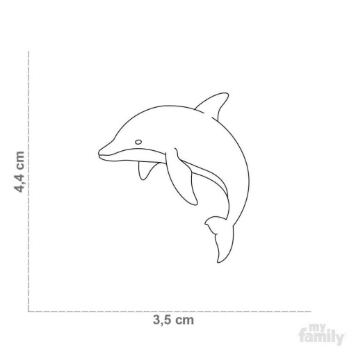Placa Wild Delfín [1]