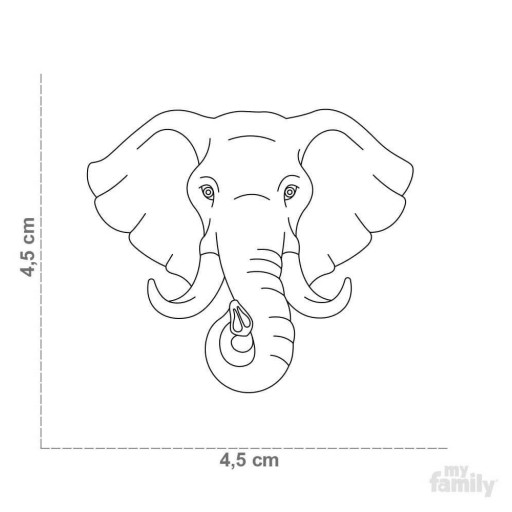 Placa Wild Elefante [1]