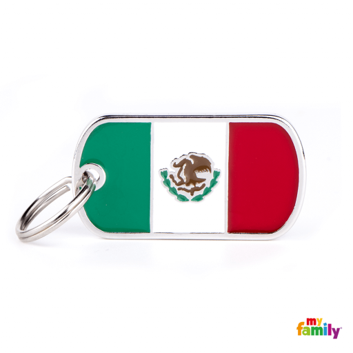 Placa Bandera de México