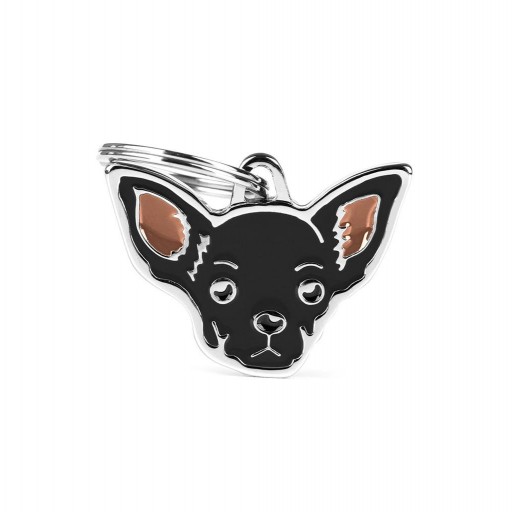 Placa Chihuahua Negro