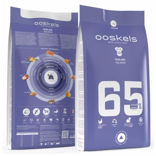 Ooskels Dog Sublime Grain Free 65 Senior Salmón