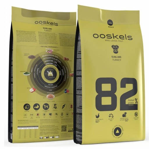 Ooskels Dog Sublime Grain Free 86 Adult Pavo