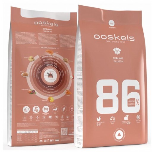 Ooskels Dog Sublime Grain Free 86 Puppy Salmón
