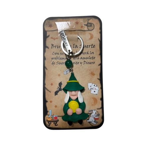 Llavero Bruja de la suerte