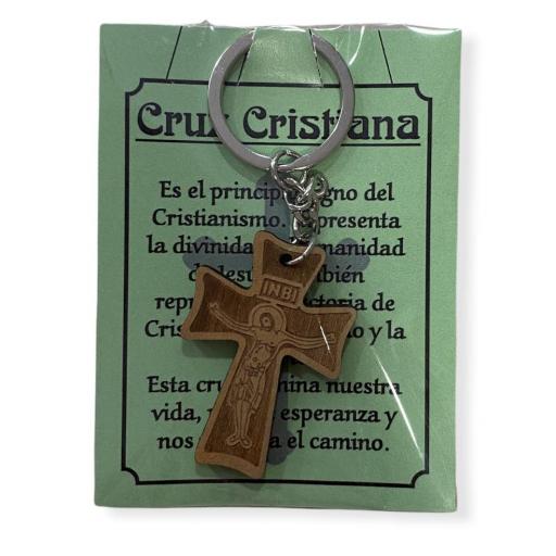 Llavero Cruz Cristiana [0]