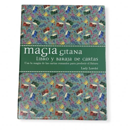 Magia Gitana, libro y baraja de cartas