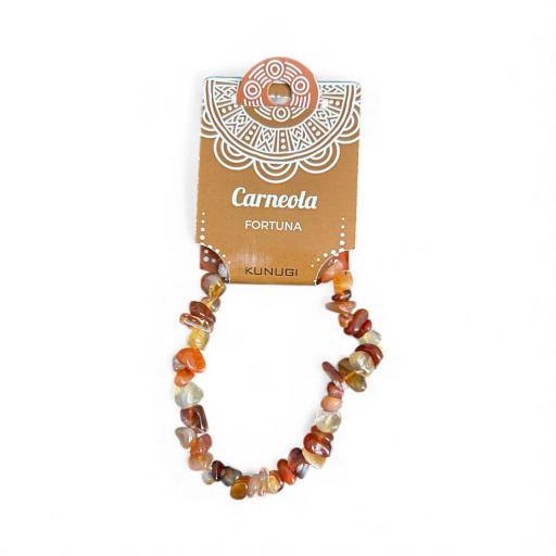 Pulsera chip carneola [0]