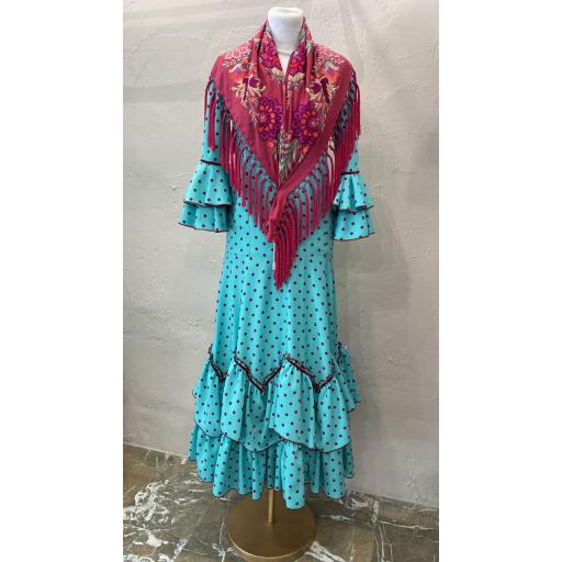 FLAMENCA VESTIDO VERDE LUNAR BUGANVILLA  [0]