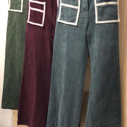 Pantalón pana gorda