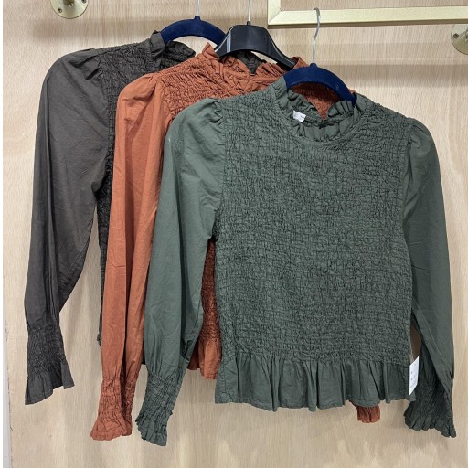 Camisa engomada volantito