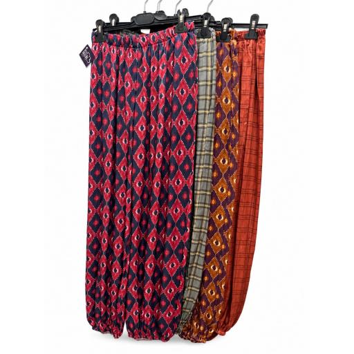 Pantalón crepe bombacho