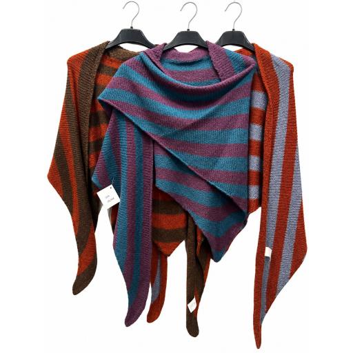 Poncho rayas