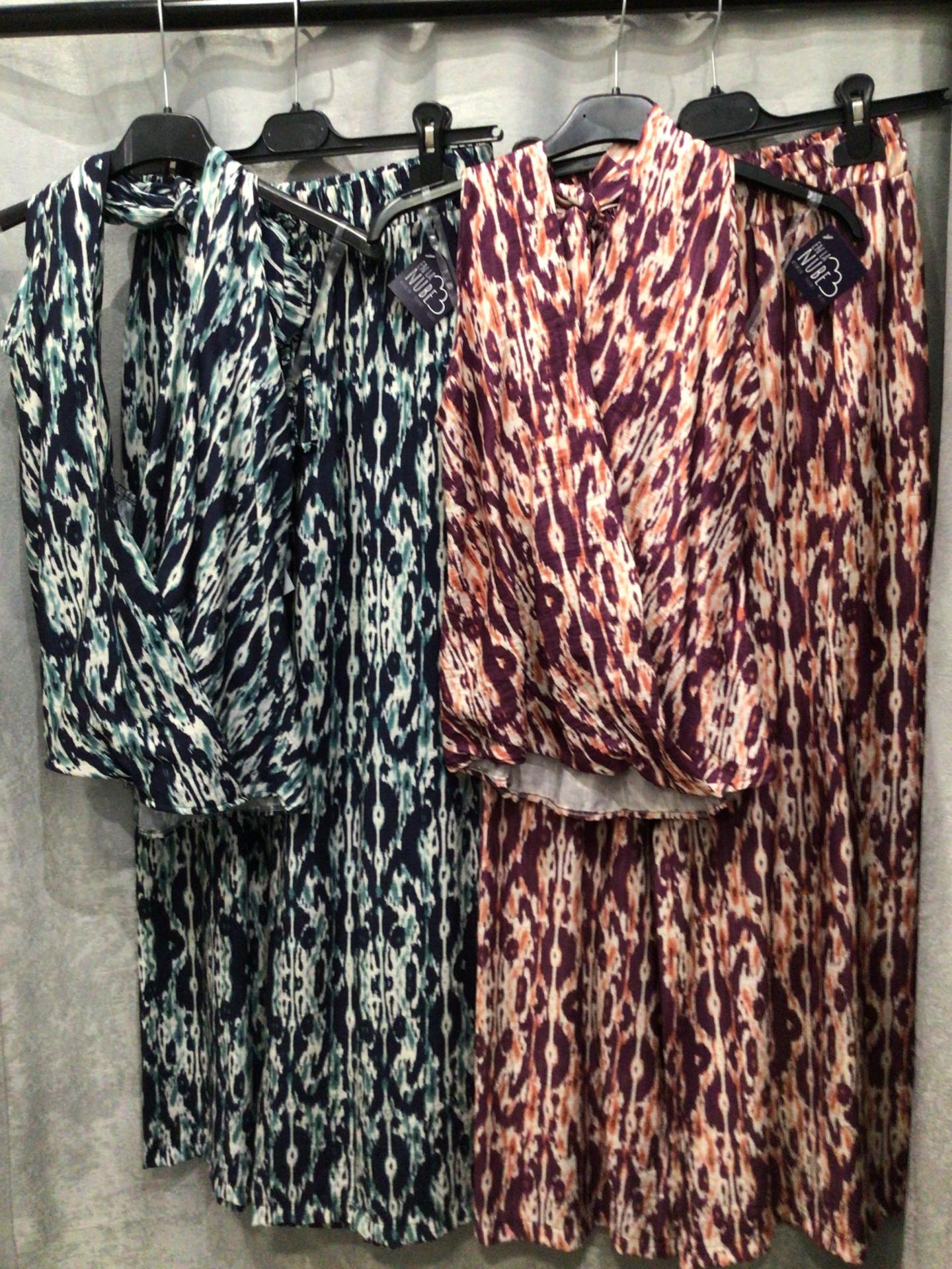 CONJUNTO PANTALÓN Y TOP TALLA UNICA