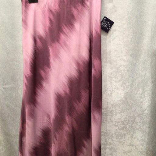 FALDA SATEN DEGRADADA ROSA TALLA UNICA [0]
