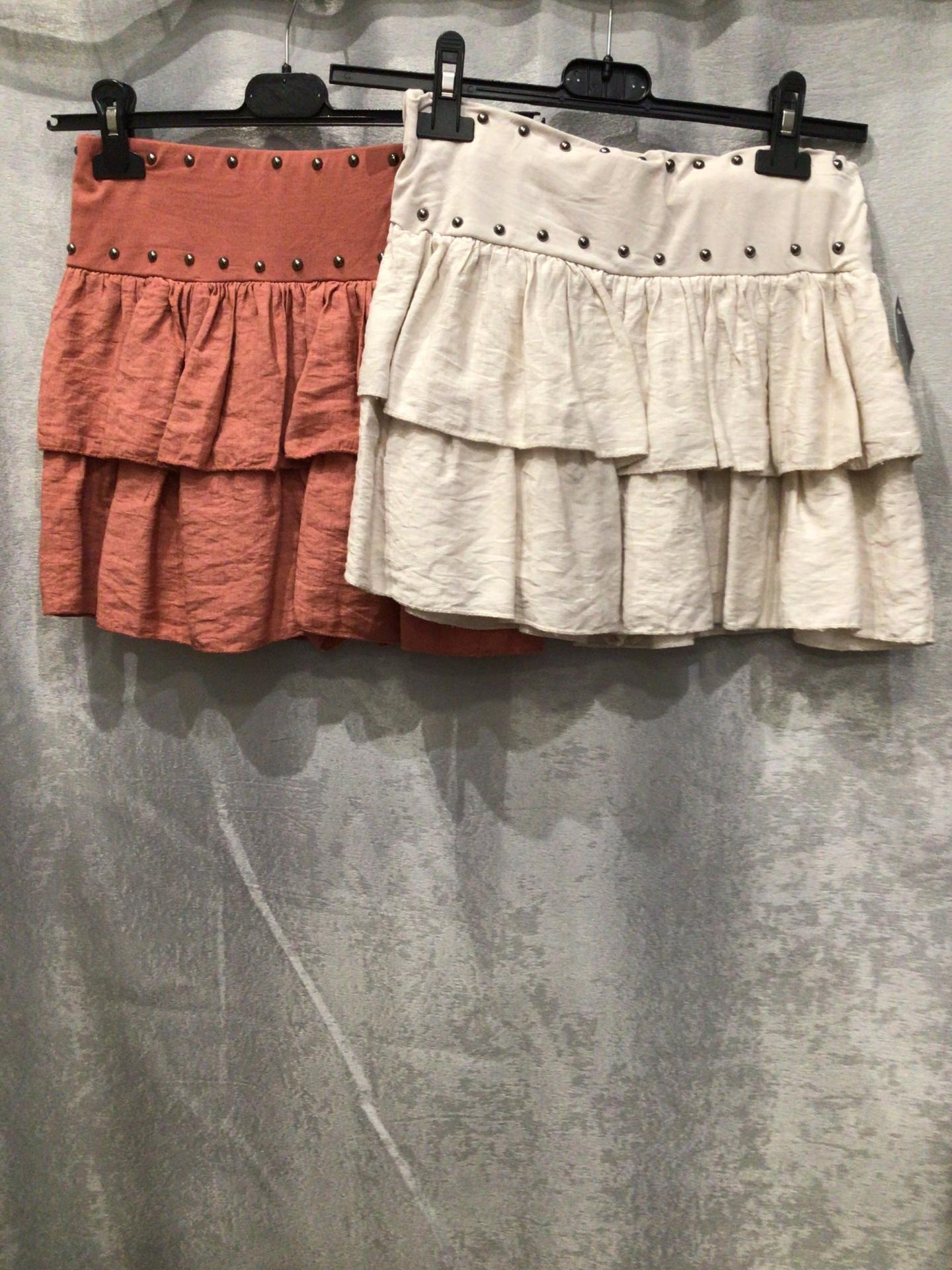 FALDA VOLANTES TALLA ÚNICA