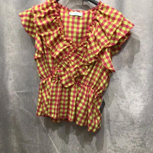 CAMISA CUADROS TALLA ÚNICA 