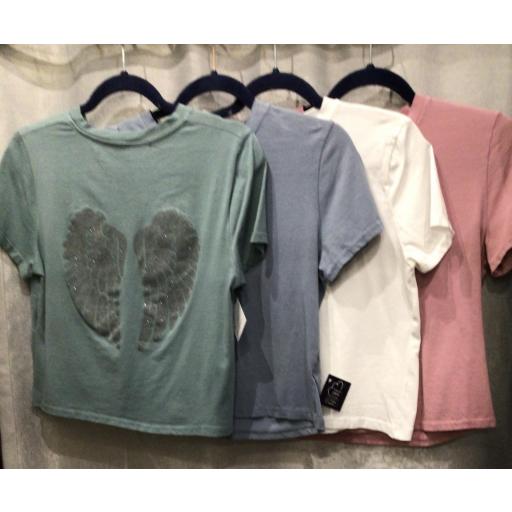 CAMISETA ALAS TALLA ÚNICA 