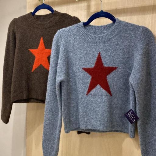 Jersey estrella bicolor