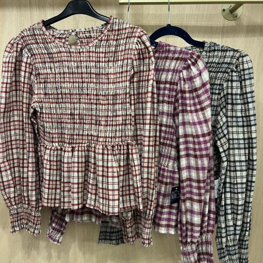 Camisa engomada viella