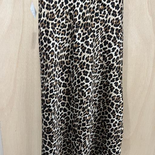 Falda leopardo seda 