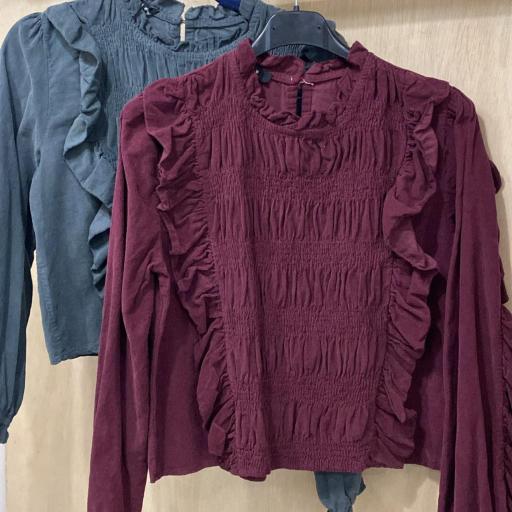 Camisa micropana engomada