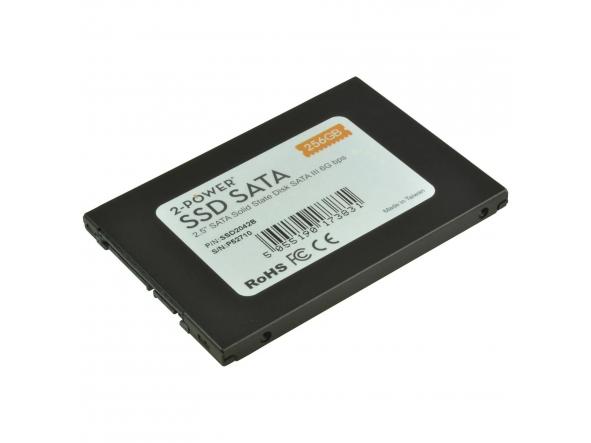 2‑Power SSD 256 GB SATA 2,5" (SSD2042B)  (Canon Digital incluido 5,33€)