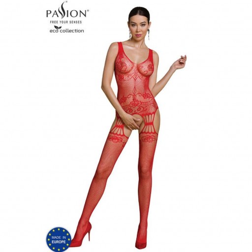 PASSION - ECO COLLECTION BODYSTOCKING ECO BS009 NEGRO [4]