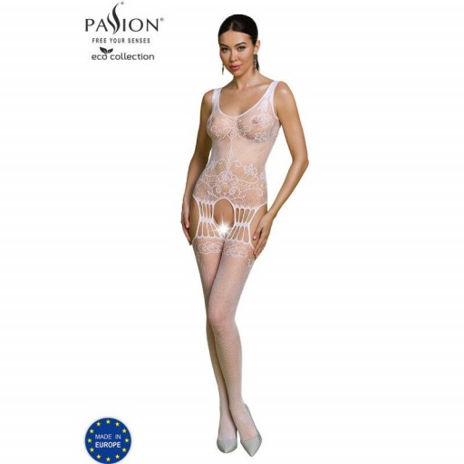 PASSION - ECO COLLECTION BODYSTOCKING ECO BS009 NEGRO [3]