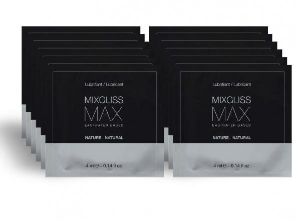 MIXGLISS - MAX LUBRICANTE DILATADOR ANAL PACK 12 MONODOSIS 4ML