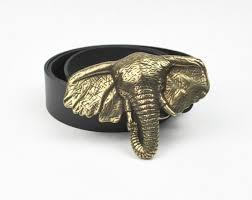 Cinturón piel elefante 