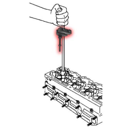 Adaptador de Martillo Neumático para Extractor de Inyectores. [1]