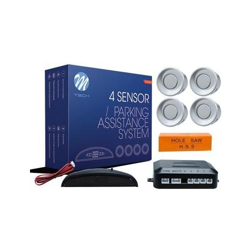 Sensores de aparcamiento CP4 pantalla LED (Negro, Plata o Blanco) [1]
