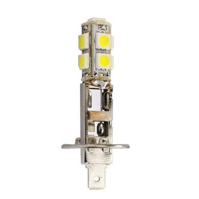 Lámpara LED H1 PREMIUM 12V 9xSMD5050  Blanco