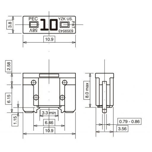 Fusible Micro 1 (10 Unidades) [1]