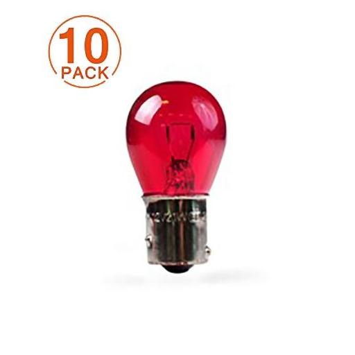 Lámpara M-TECH PR21W 12V 21W BAW15s RED (10 Unidades)