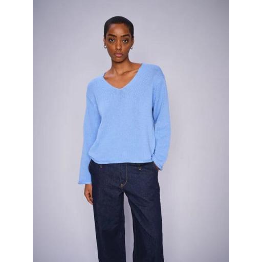BINE V NECK KNIT, MOS MOSH PV 2025, REF. 168060