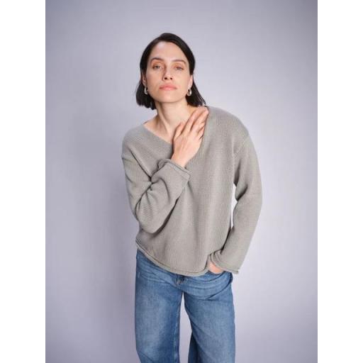 BINE V NECK KNIT, MOS MOSH PV 2025, REF. 168060