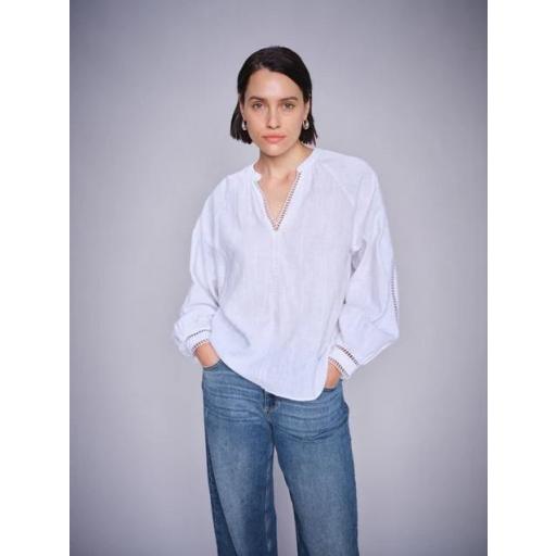 ZEINA LINO BLUSA, MOS MOSH PV 2025, REF. 168250